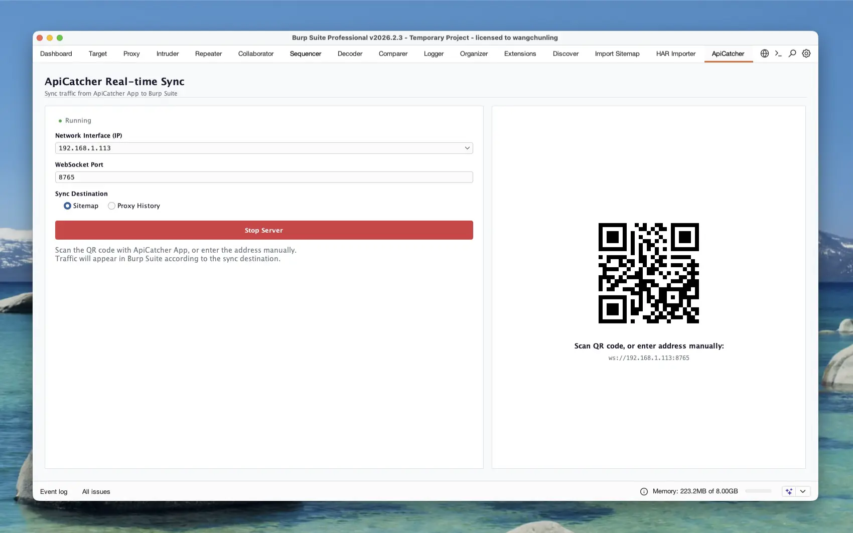 Configure Extension
