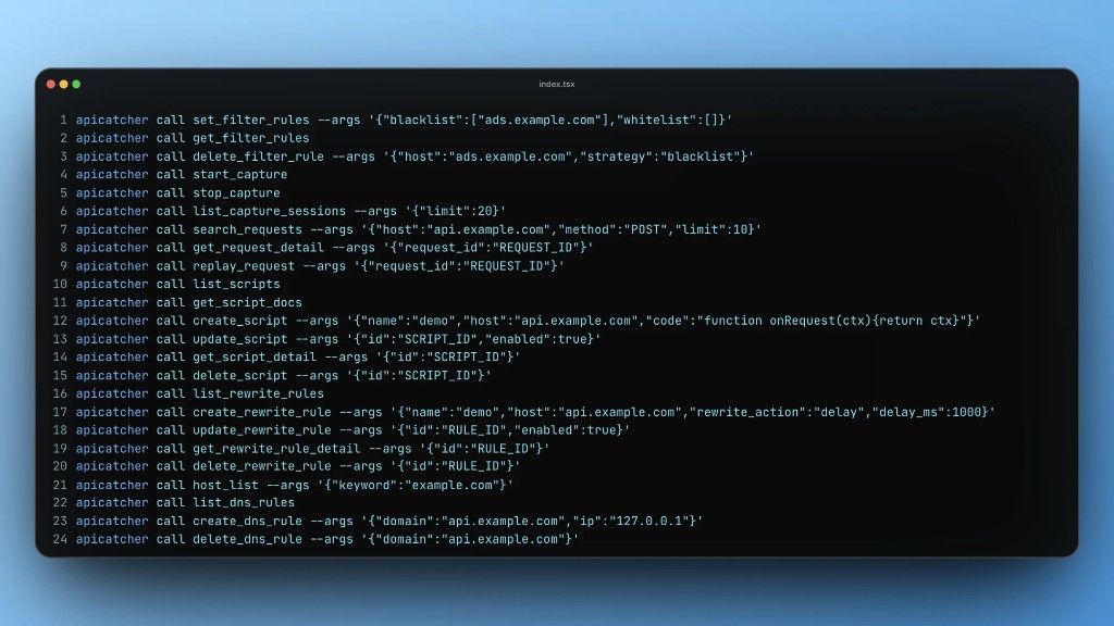 ApiCatcher Now Has a Command-Line