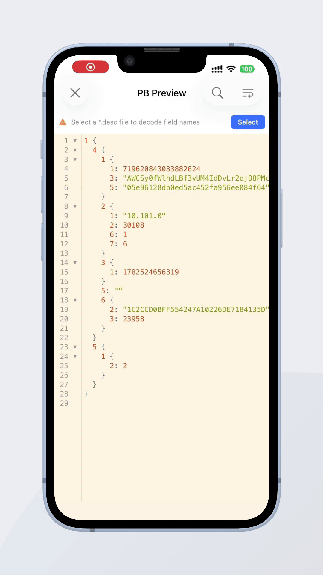 Protobuf Decode