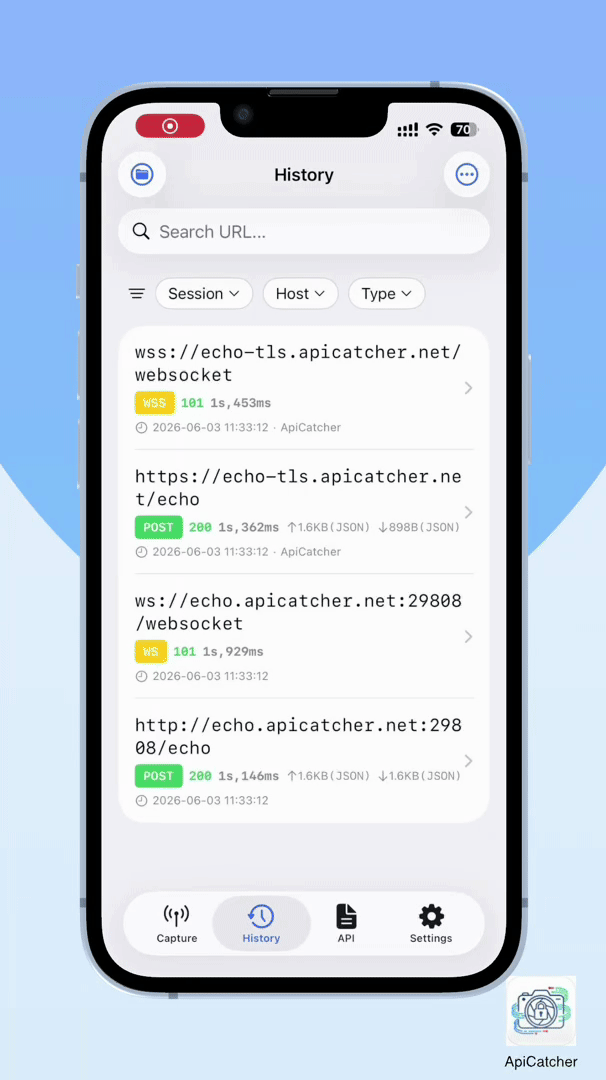 WebSocket Data Frame Preview & Debugging